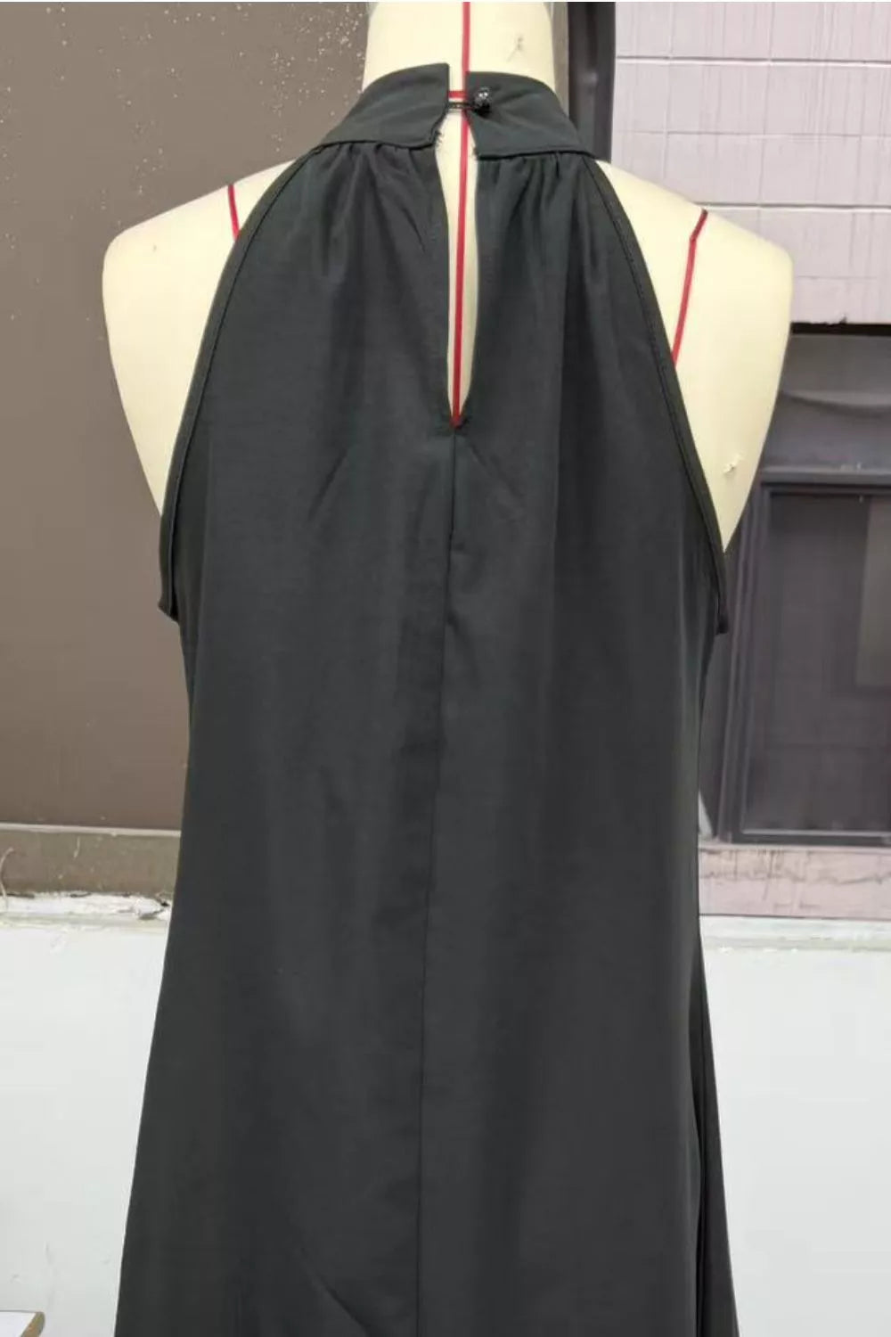 Halter Neck Sleeveless Maxi Dress 012 - Poppy & Pearl Edit