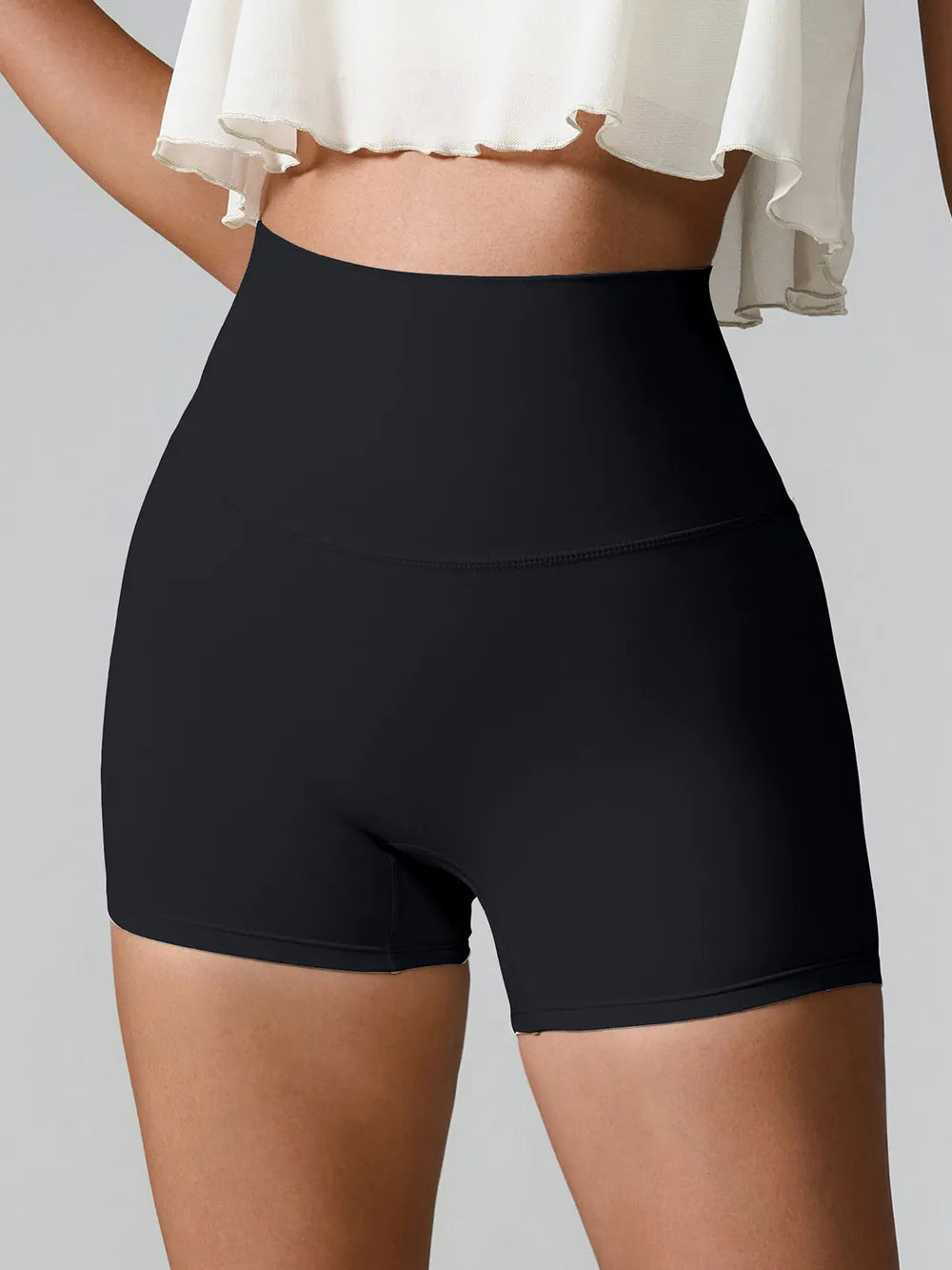 High Waist Active Shorts 013 - Poppy & Pearl Edit