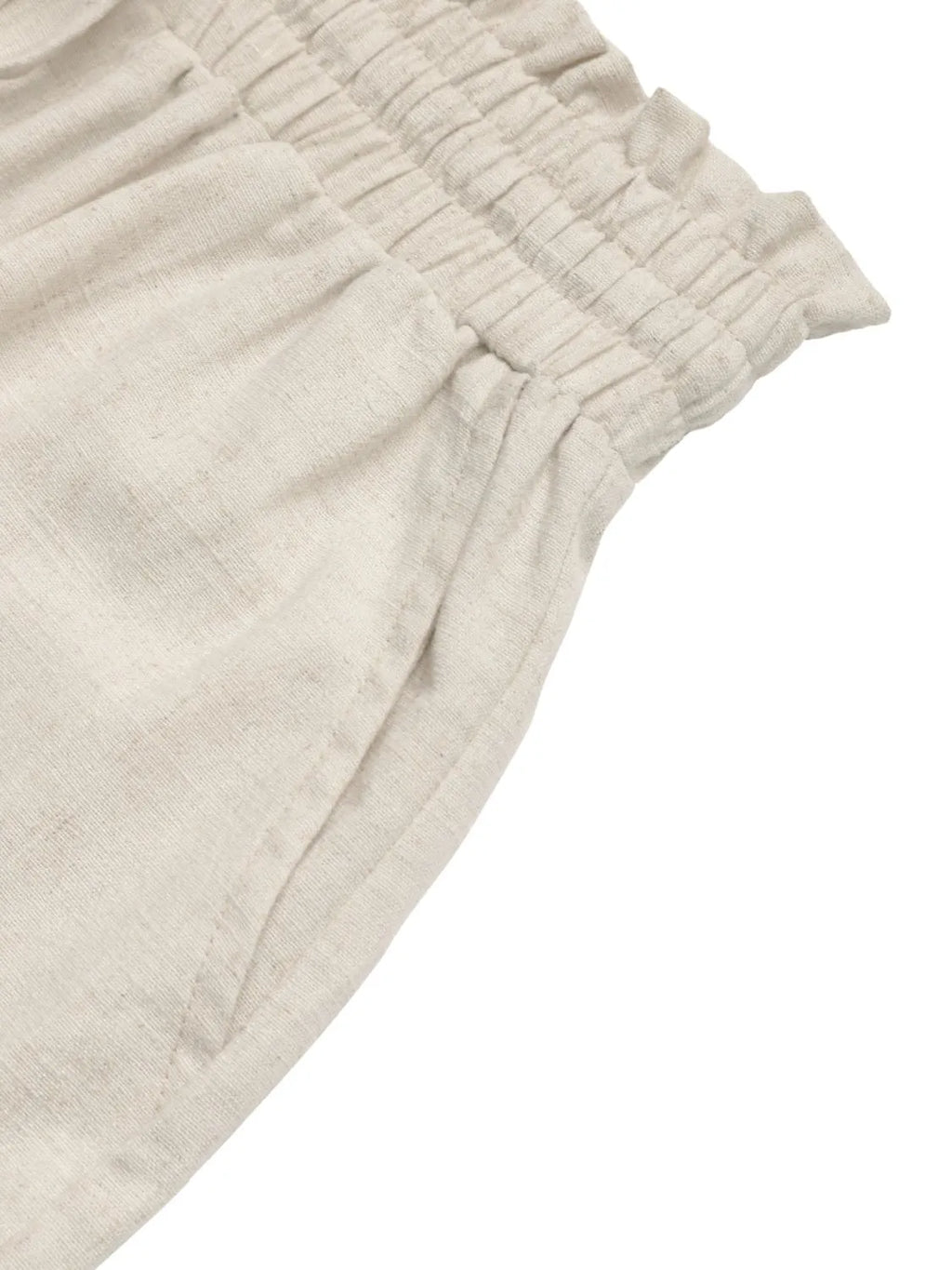 Frill Drawstring Shorts 009 - Poppy & Pearl Edit