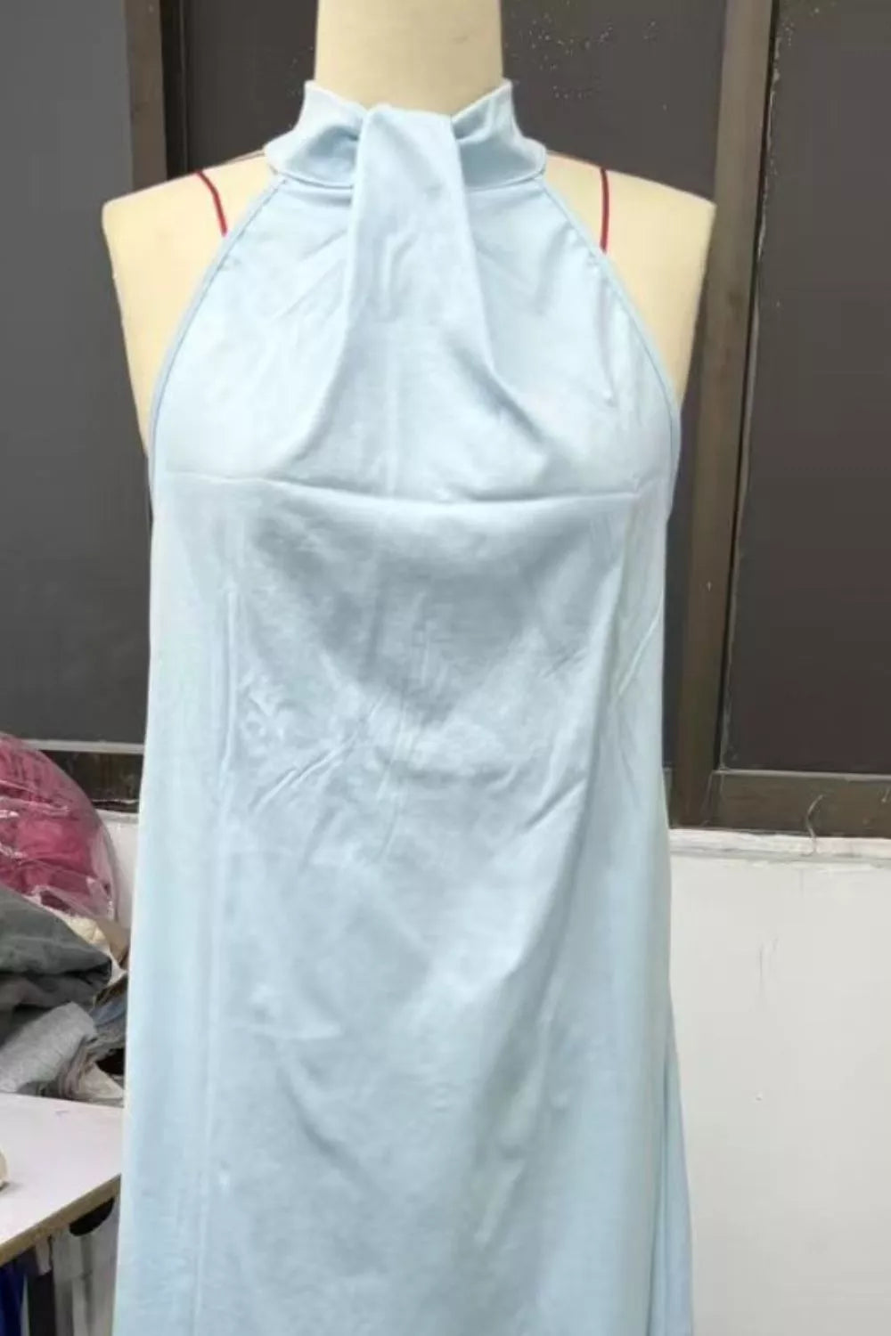 Halter Neck Sleeveless Maxi Dress 004 - Poppy & Pearl Edit