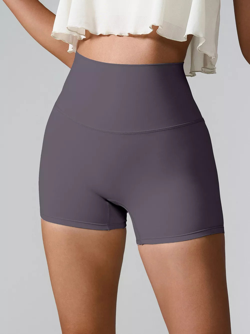 High Waist Active Shorts 004 - Poppy & Pearl Edit