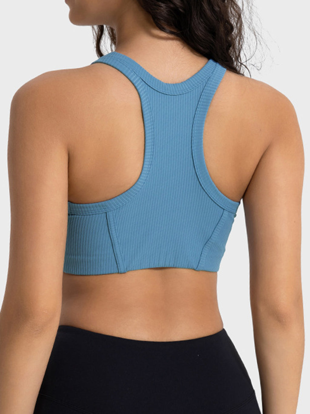 Millennia Wide Strap Cropped Sport Tank Athletic Style - Poppy & Pearl Edit