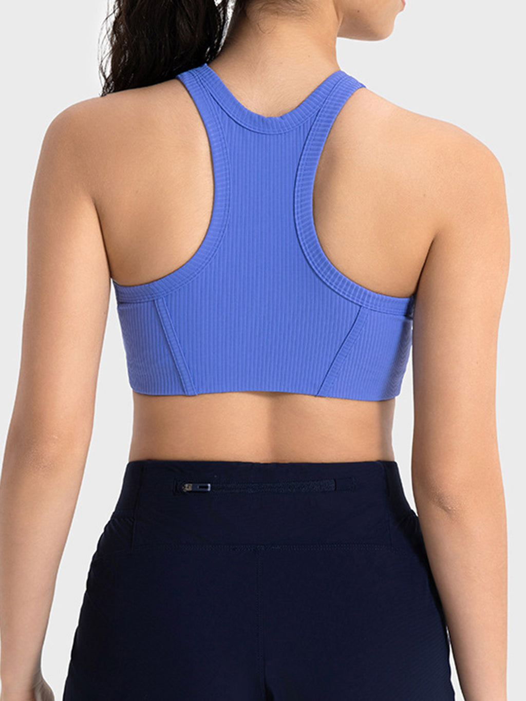 Millennia Wide Strap Cropped Sport Tank Elevated Active - Poppy & Pearl Edit