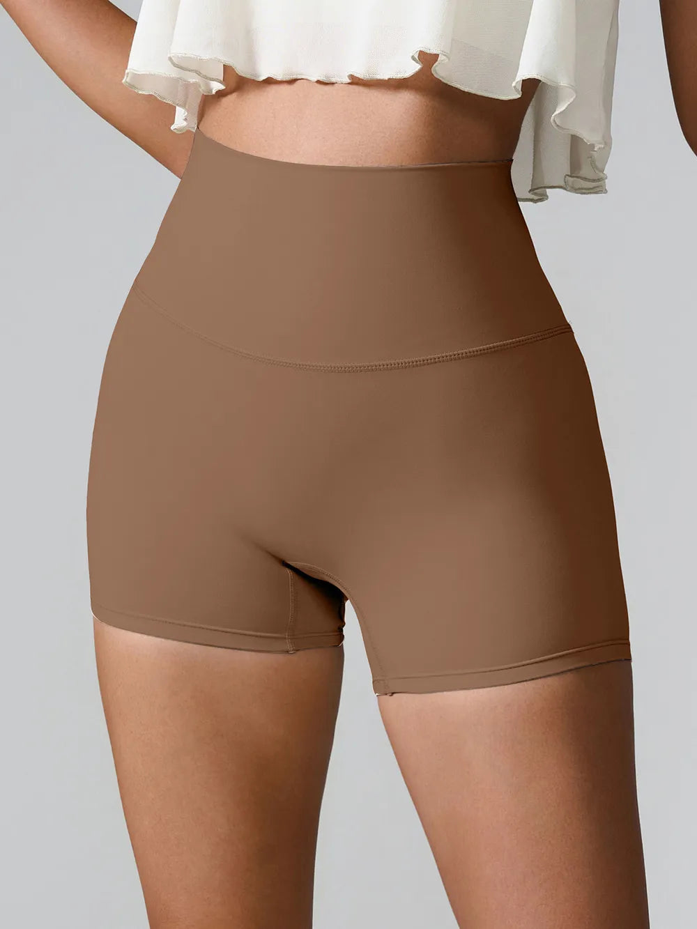 High Waist Active Shorts 010 - Poppy & Pearl Edit