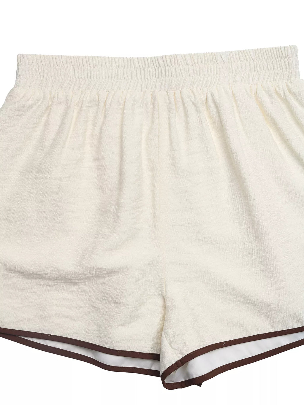Tie Front Top And Shorts Set 009 - Poppy & Pearl Edit
