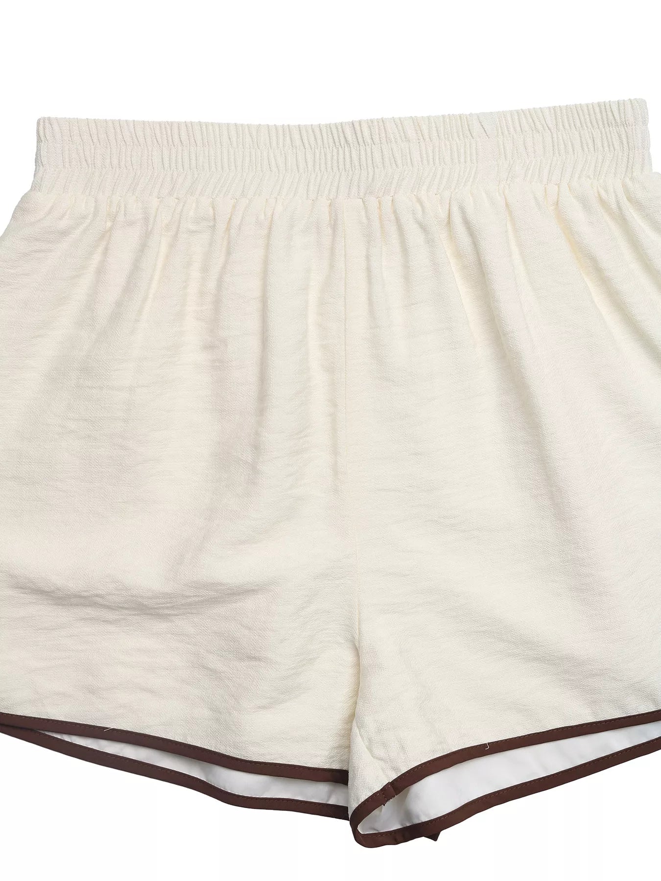 Tie Front Top And Shorts Set 009 - Poppy & Pearl Edit