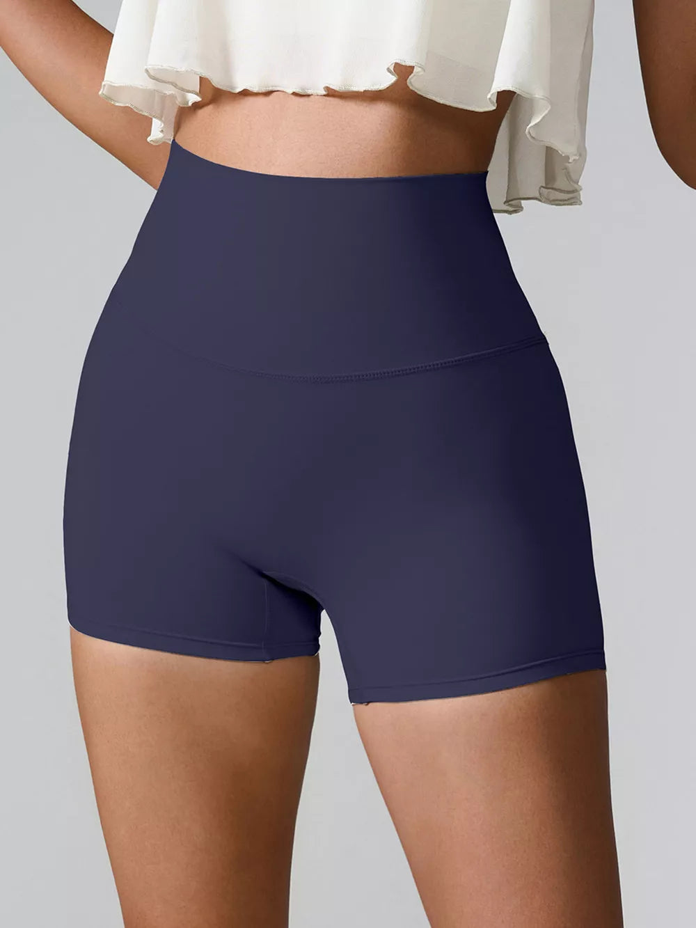 High Waist Active Shorts 007 - Poppy & Pearl Edit