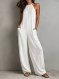 Sleeveless Wide Leg Jumpsuit 003 - Poppy & Pearl Edit