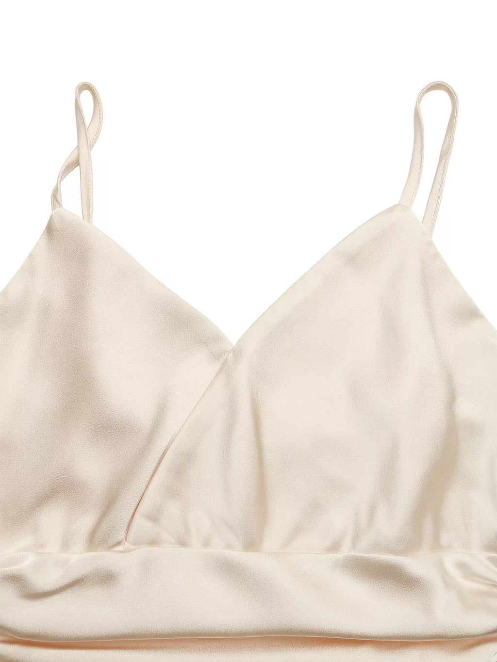 Ruched Spaghetti Strap Bodysuit 006 - Poppy & Pearl Edit