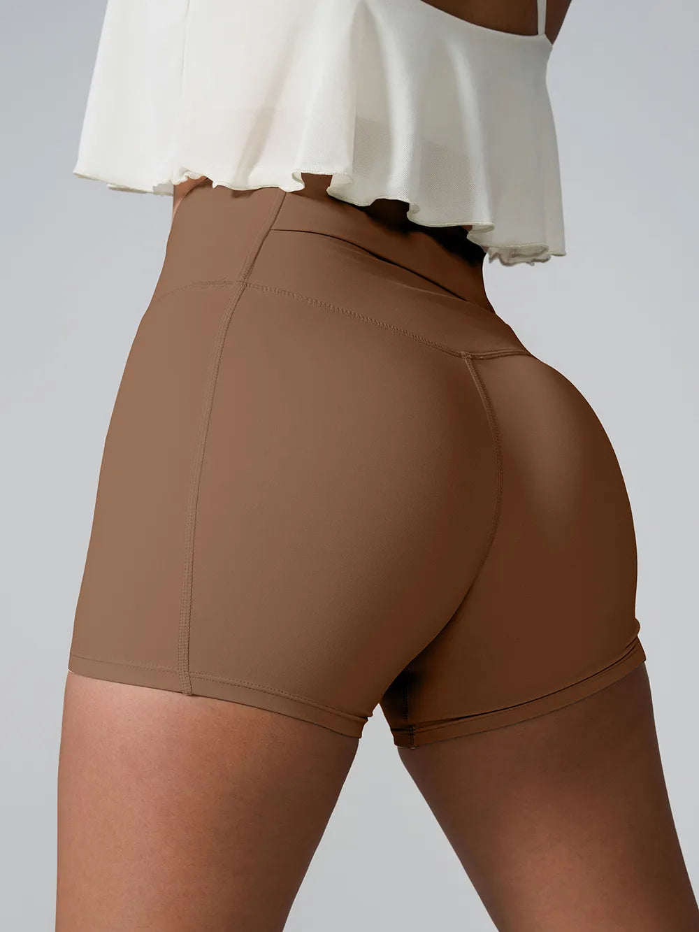 High Waist Active Shorts 011 - Poppy & Pearl Edit
