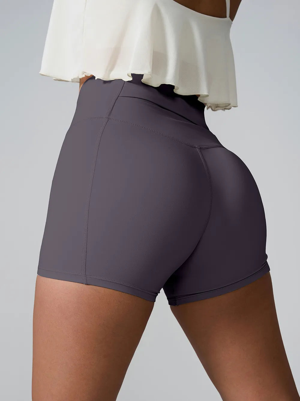 High Waist Active Shorts 005 - Poppy & Pearl Edit