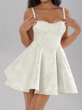 Bow Back Sweetheart Neck Cami Dress 002 - Poppy & Pearl Edit