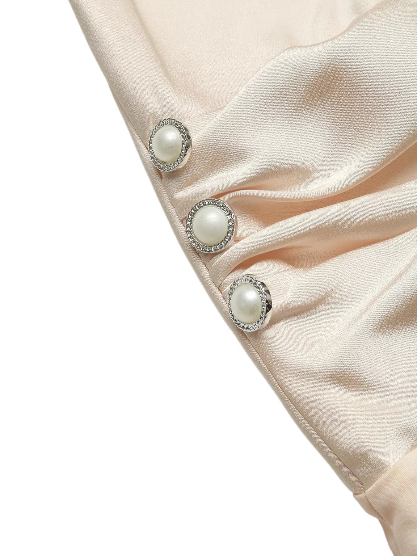 Ruched Spaghetti Strap Bodysuit 007 - Poppy & Pearl Edit
