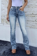 High Waist Bootcut Jeans