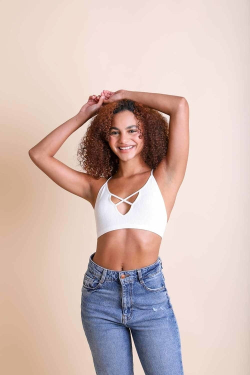 Kali Cross Plunge Bralette 010 - Poppy & Pearl Edit